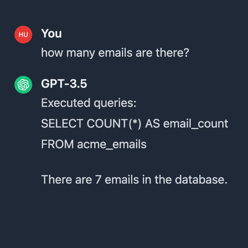 Transparent Query Process